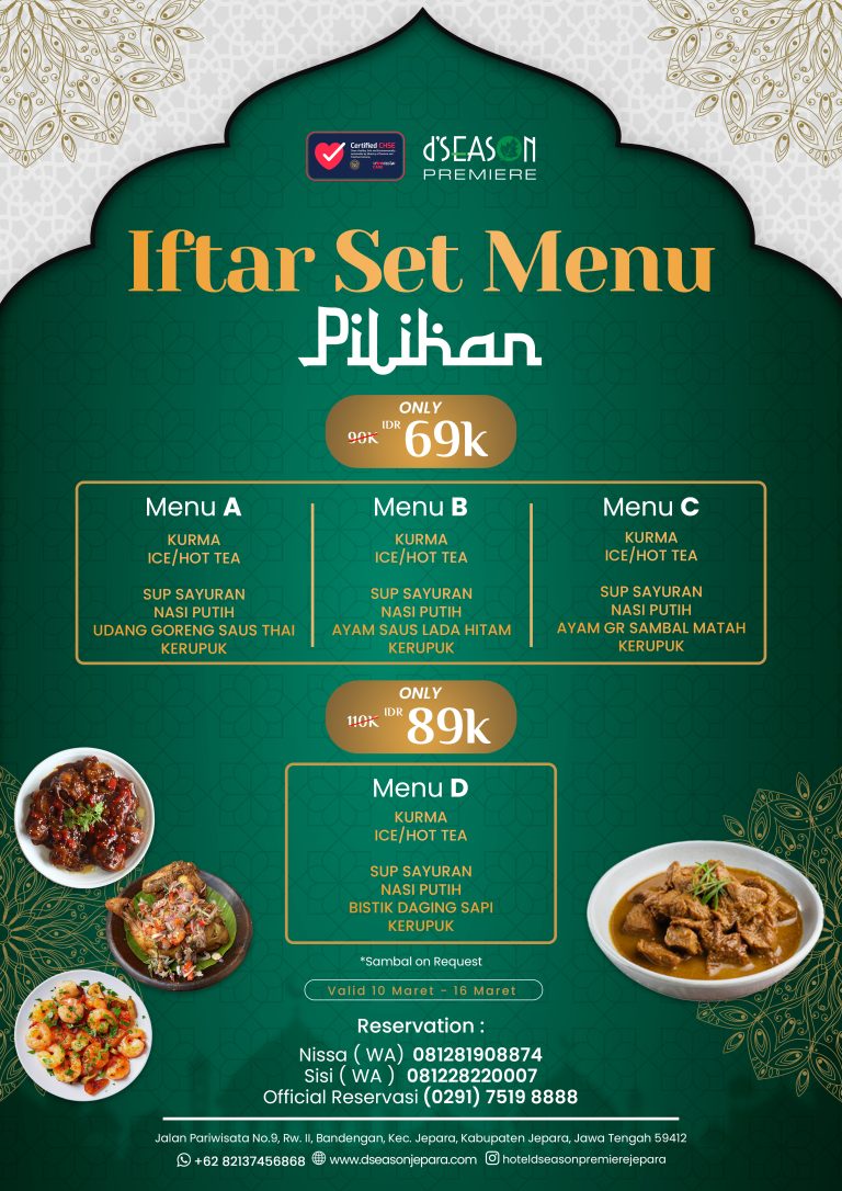 iftar set menu pilihan hotel dseason
